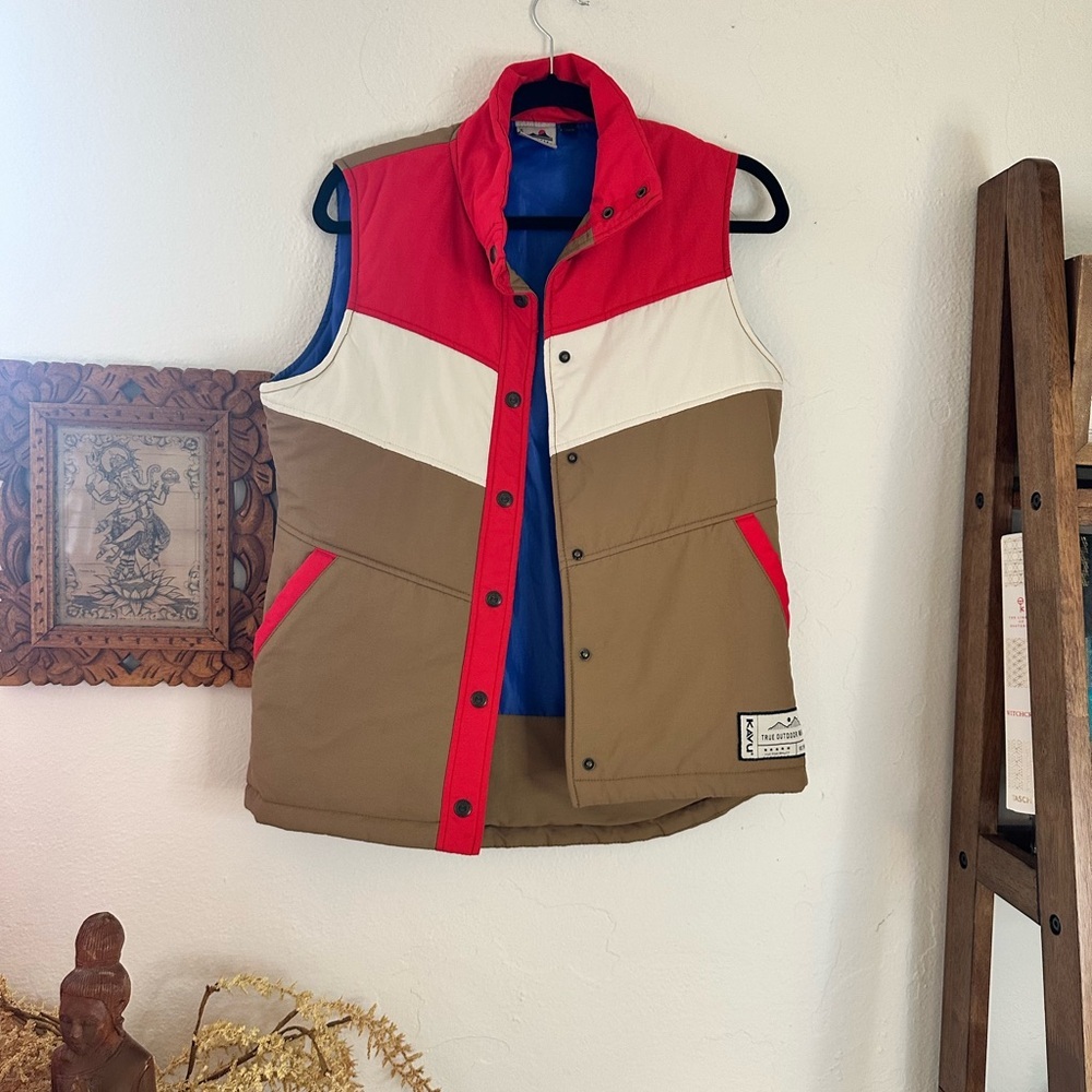 Kavu Tan Outdoor Vest